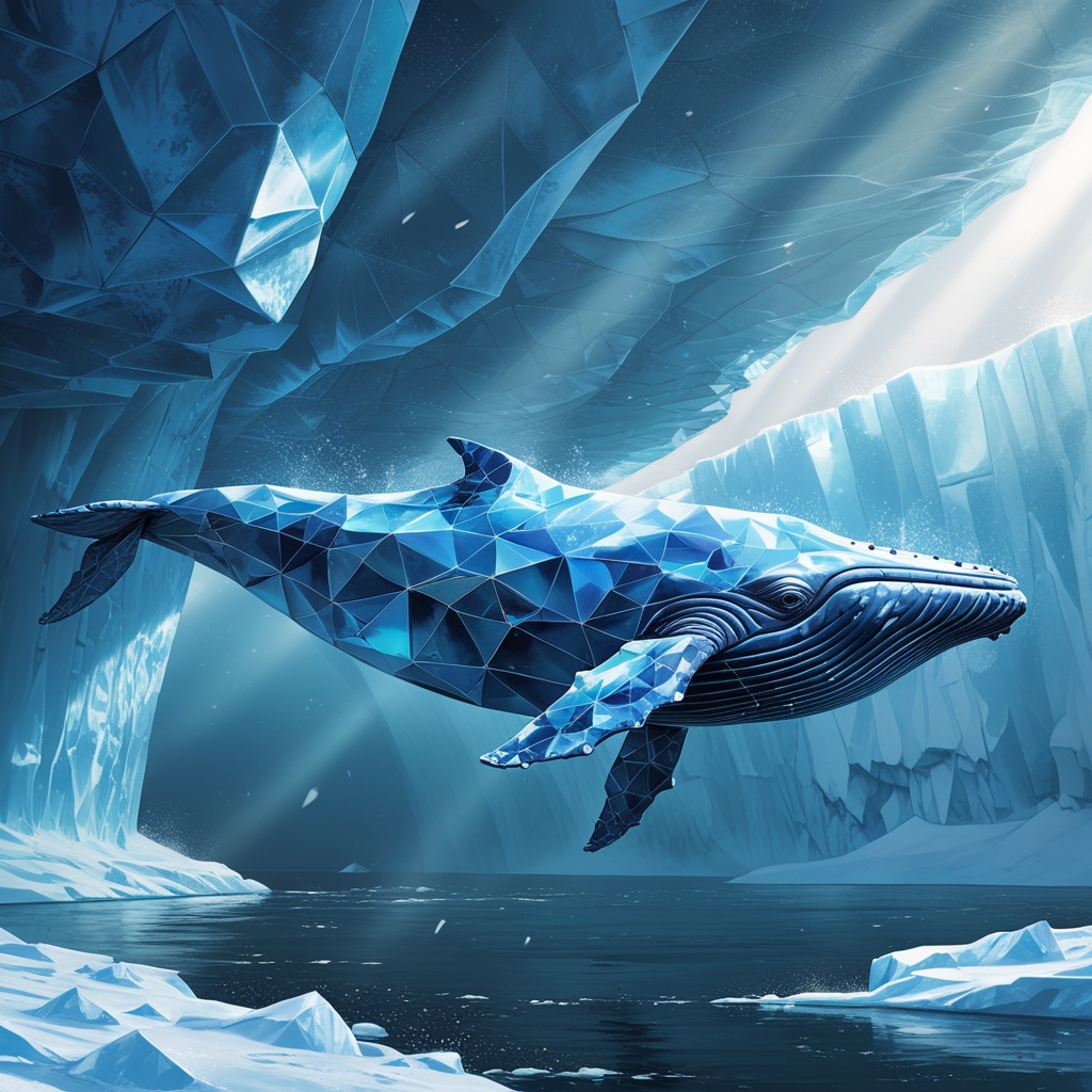 Polygon Whale NFT Art