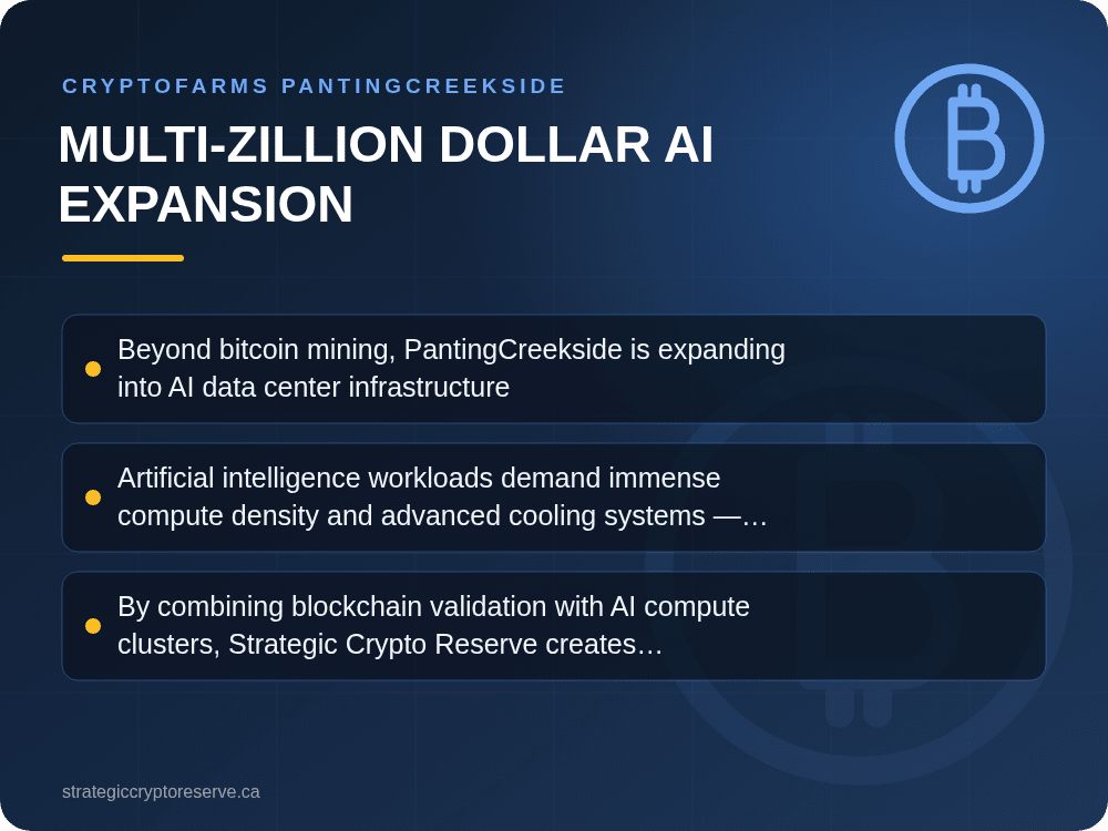 Multi-Zillion Dollar AI Expansion: key points illustration, CryptoFarms PantingCreekside