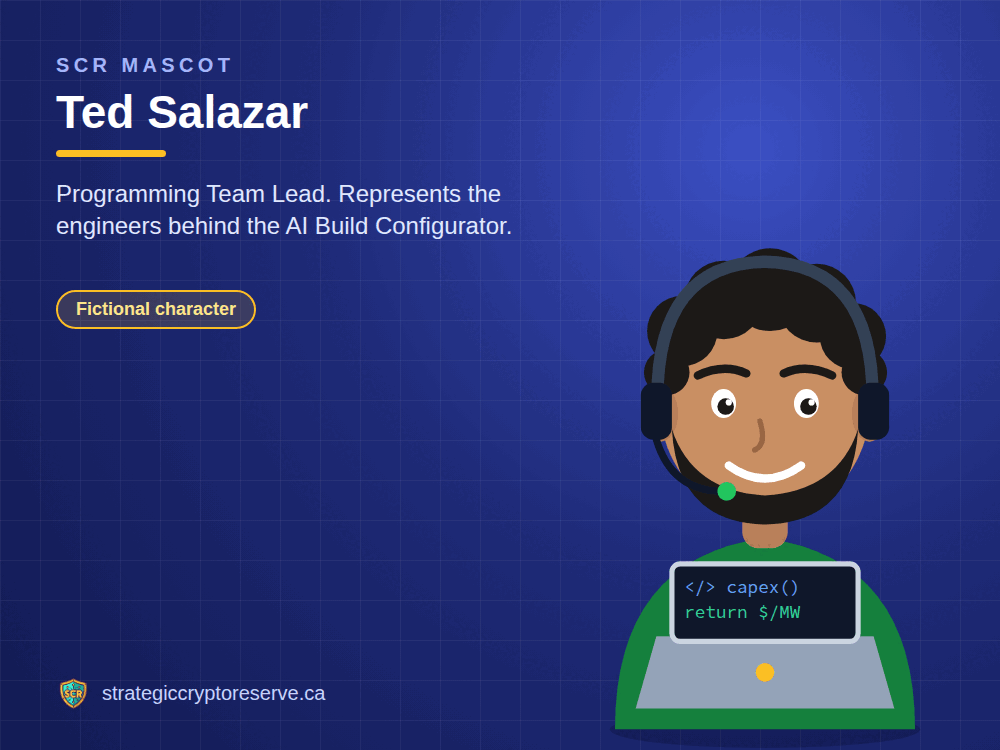 Ted Salazar, SCR mascot and programming team lead