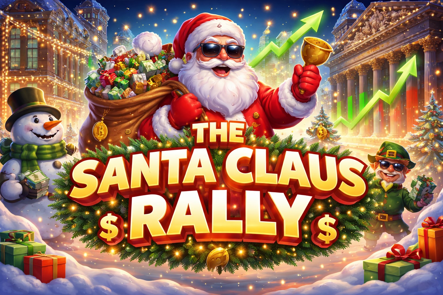 Santa Claus Rally Art