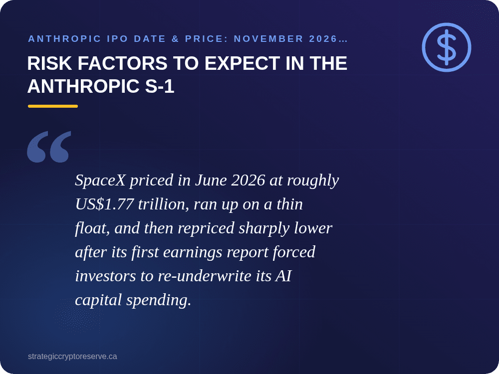 Risk Factors to Expect in the Anthropic S-1: Anthropic IPO Delayed to November: Date, Price & How to Buy
