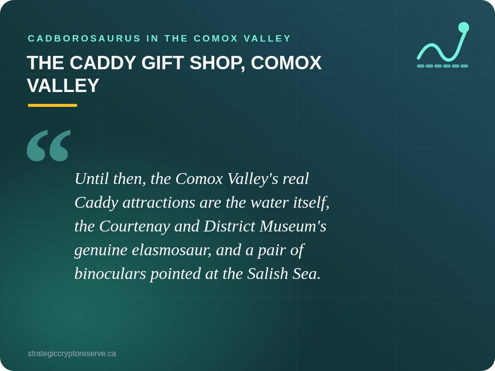 The Caddy Gift Shop, Comox Valley: Cadborosaurus in the Comox Valley