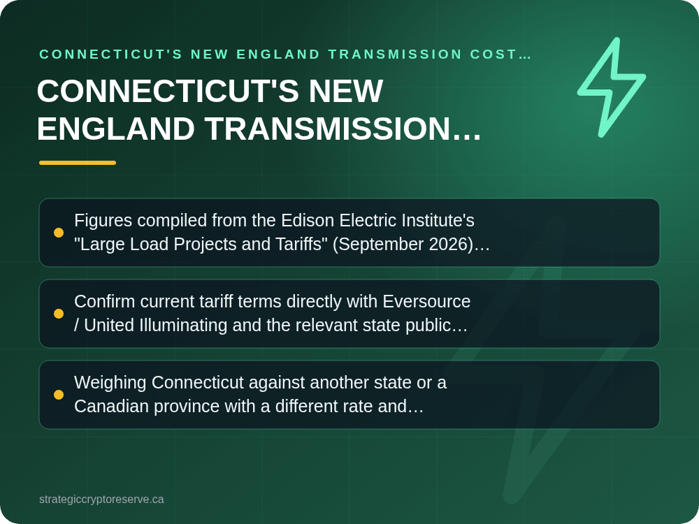 Connecticut's New England Transmission Cost Exposure: Connecticut's New England Transmission Cost Exposure: What It Means for AI Data Center Siting in Connecticut
