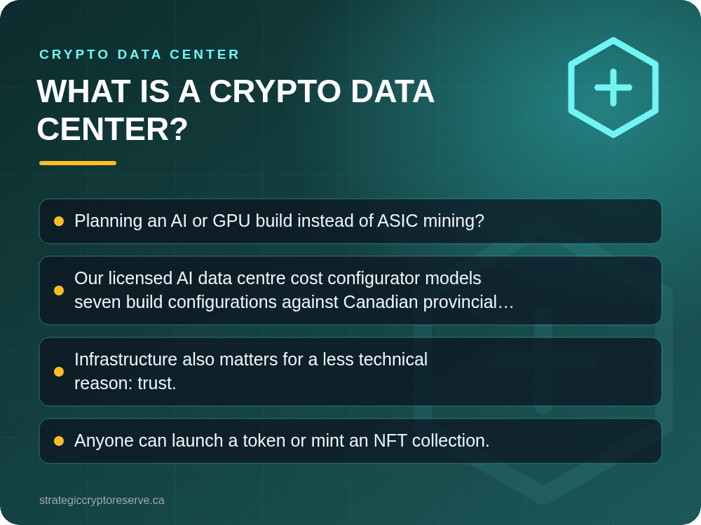 What Is a Crypto Data Center?: Crypto Data Center