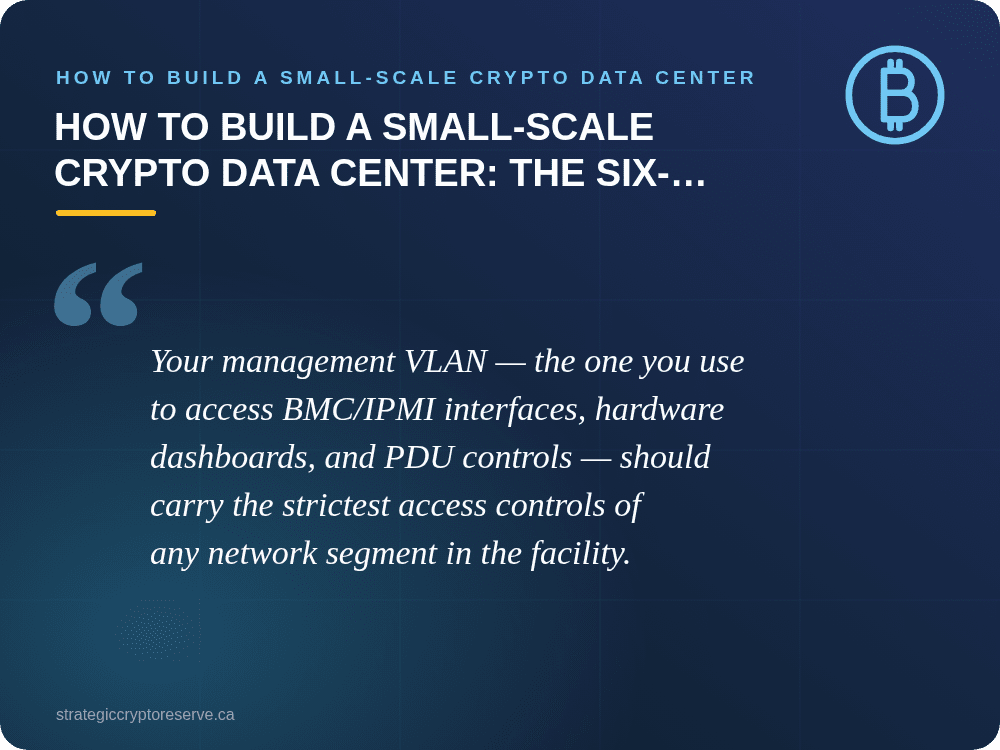 How to Build a Small-Scale Crypto Data Center: The Six-Step Process: How to Build a Small-Scale Crypto Data Center