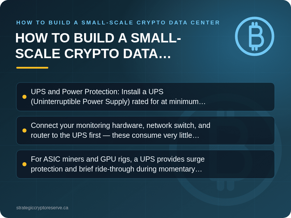 How to Build a Small-Scale Crypto Data Center: The Six-Step Process: How to Build a Small-Scale Crypto Data Center
