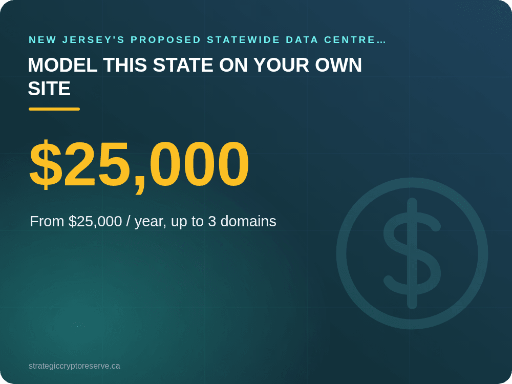 Model This State on Your Own Site: New Jersey's Proposed Statewide Data Center Tariff (S731): What It Means for AI Data Center Siting in New Jersey