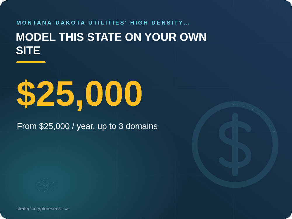 Model This State on Your Own Site: Montana-Dakota Utilities' High Density Contracted Demand Response Tariff: What It Means for AI Data Center Siting in North Dakota