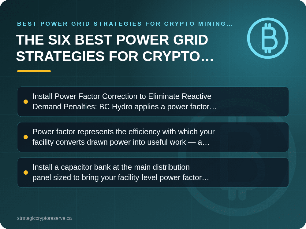 The Six Best Power Grid Strategies for Crypto Mining in Vancouver: Best Power Grid Strategies for Crypto Mining in Vancouver (2026)