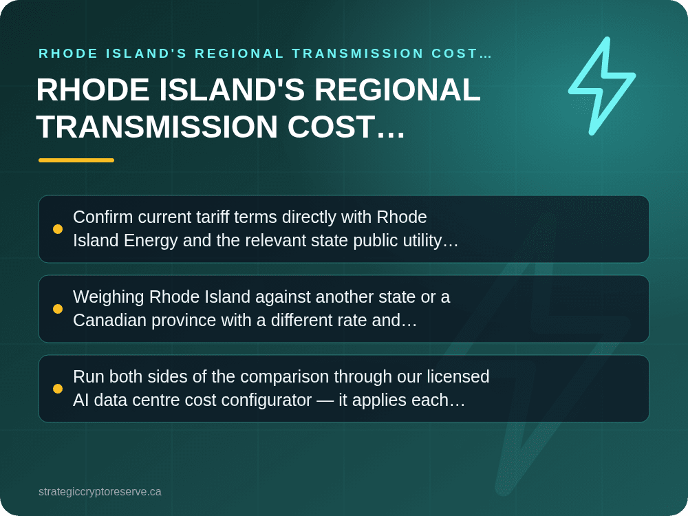 Rhode Island's Regional Transmission Cost Exposure: Rhode Island's Regional Transmission Cost Exposure: What It Means for AI Data Center Siting in Rhode Island