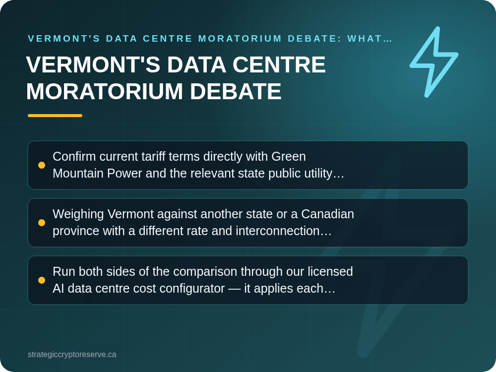 Vermont's Data Center Moratorium Debate: Vermont's Data Center Moratorium Debate: What It Means for AI Data Center Siting in Vermont